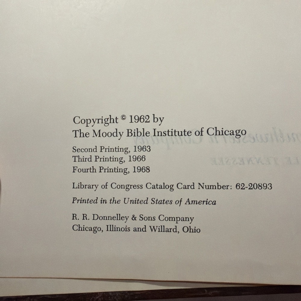 Vintage 1960's - Bible Encyclopedia/Bible Commentary Bible History - Picture 14 of 15